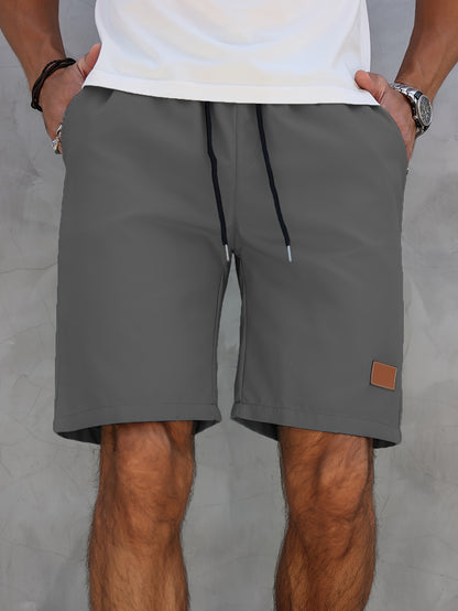 William - Sports Shorts with Drawstring and Knee-Length for Men