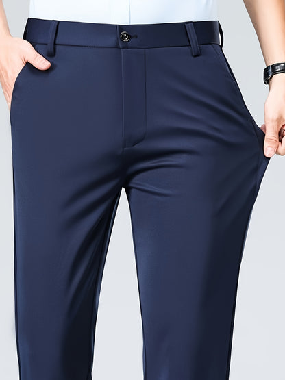 Russell – Men's Formal Trousers with Pockets