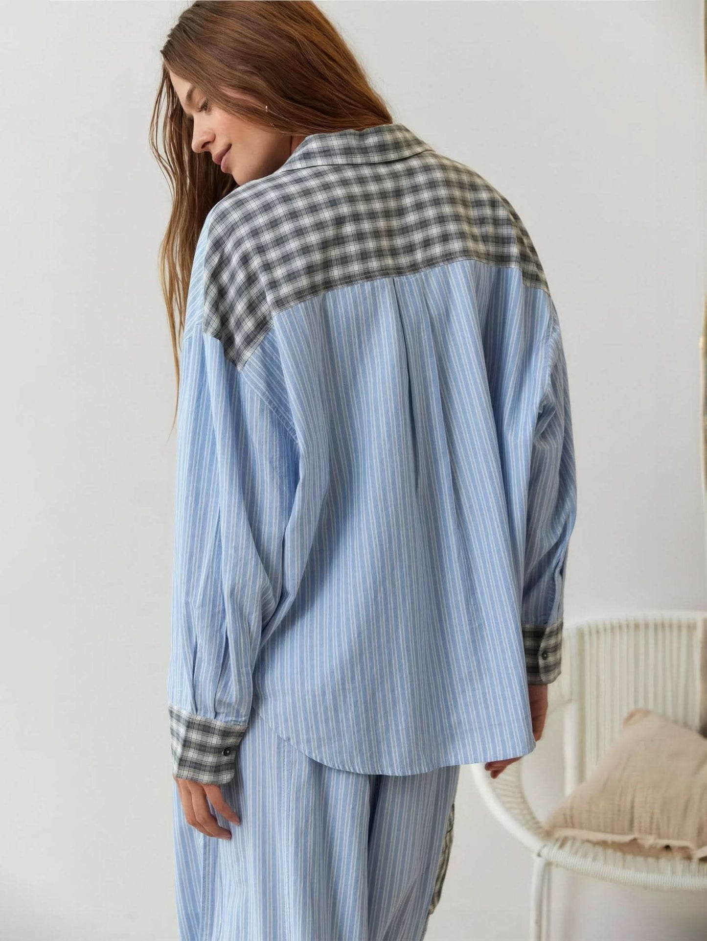 Tempie - Women's Vintage pyjama and shirt set