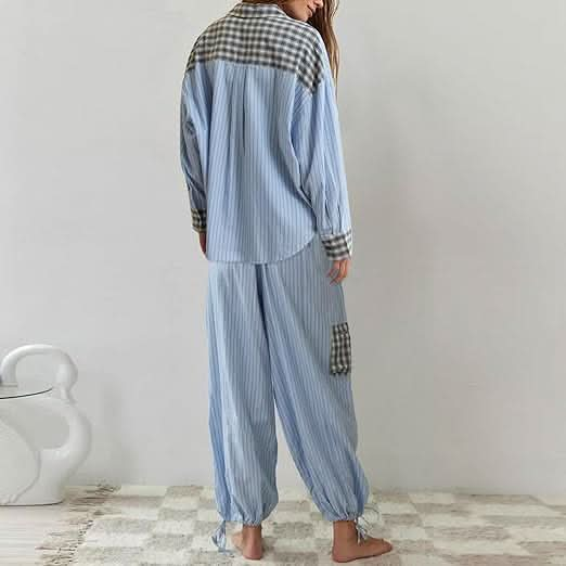 Tempie - Women's Vintage pyjama and shirt set